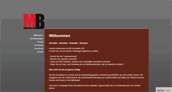 Desktop Screenshot of mb-immo.ch